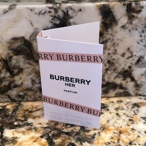 Burberry Her Sample Vial 1.5ml Spray Card
